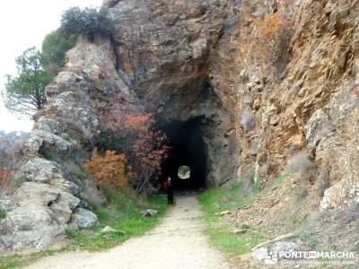 Garganta de Picadas - Vía Verde del Alberche; excursiones madrid sierra